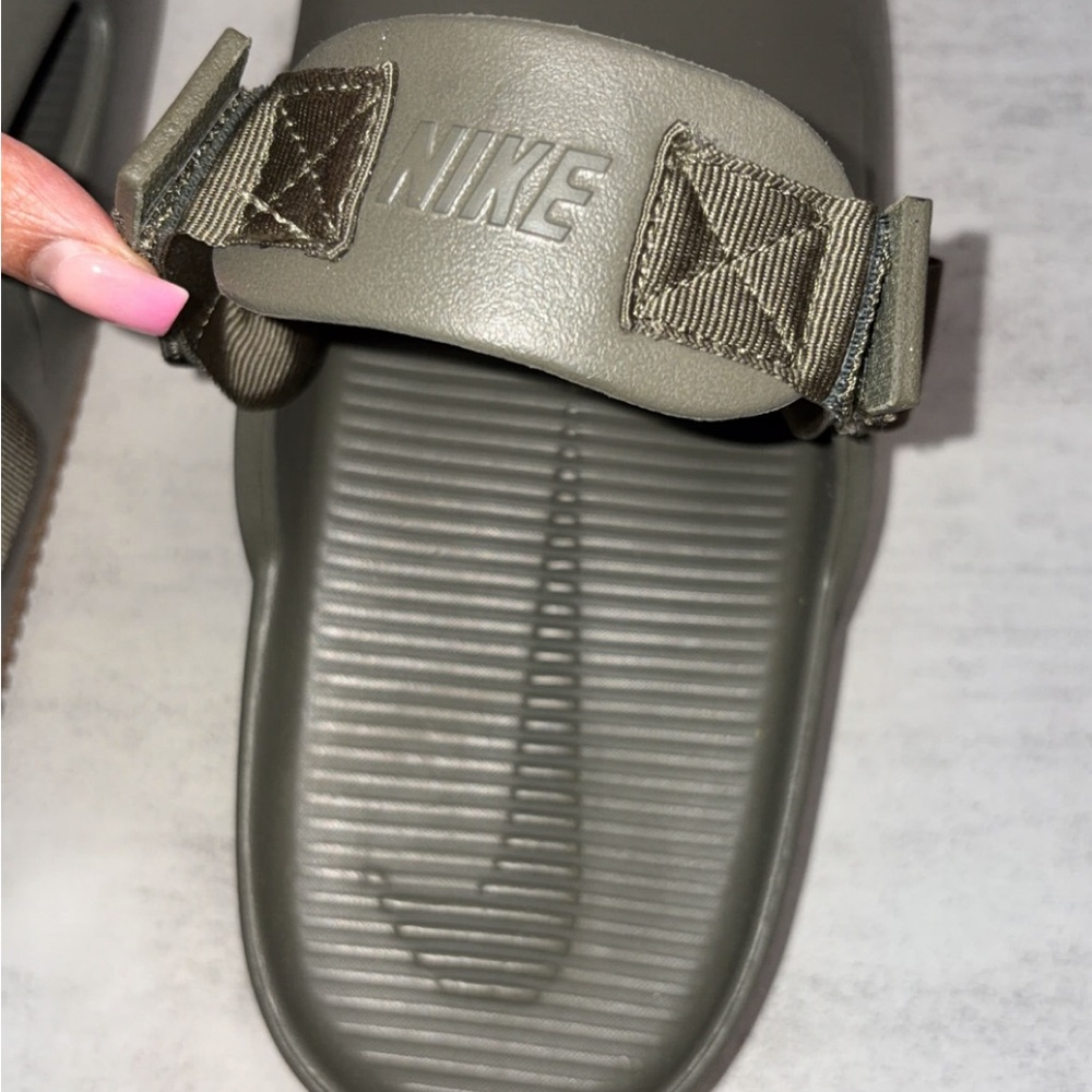 MENS Nike Olive Green  Calm Mule - Picture 6 of 7